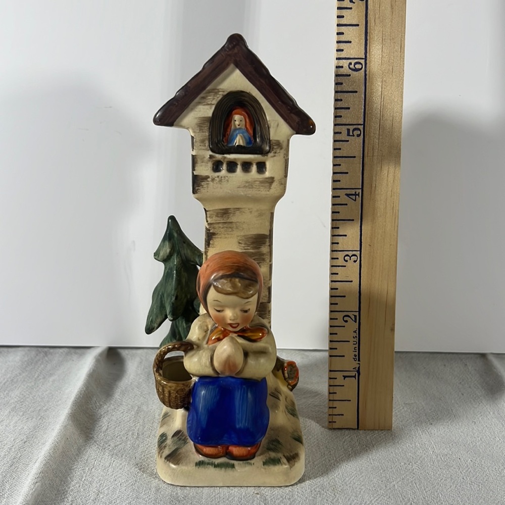 Red Riding Hood ceramic figurine